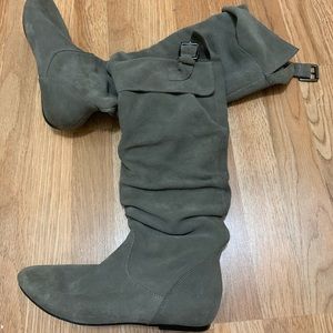 Steve Madden Gray Boots